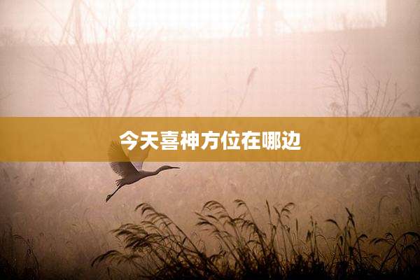 今天喜神方位在哪边