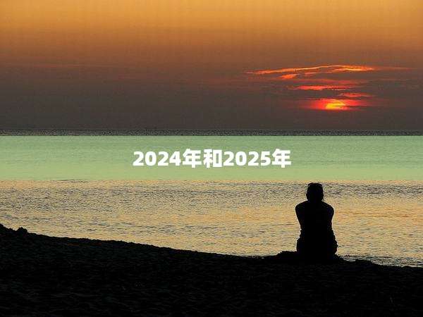 2024年和2025年