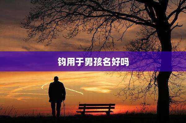 钧用于男孩名好吗